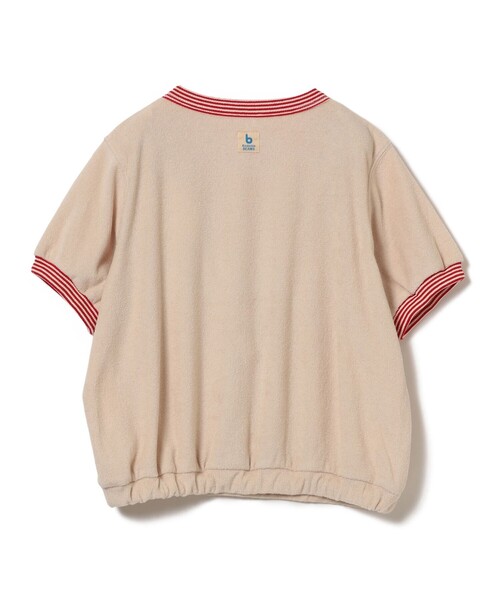 こども ビームス（コドモビームス）の「ボーダー リブ パイル Tシャツ 2025（100～140cm）（Tシャツ/カットソー・キッズ・サックスブルー/ホワイト系その他5/ブラウン系その他2・140/120/110/100/130）」の14枚目の写真