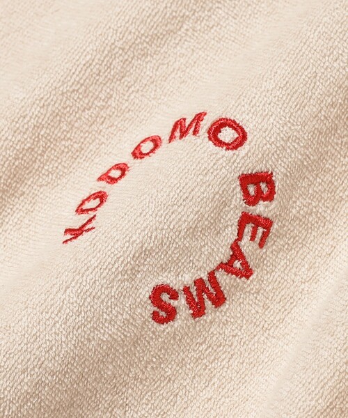 こども ビームス（コドモビームス）の「ボーダー リブ パイル Tシャツ 2025（100～140cm）（Tシャツ/カットソー・キッズ・サックスブルー/ホワイト系その他5/ブラウン系その他2・140/120/110/100/130）」の18枚目の写真