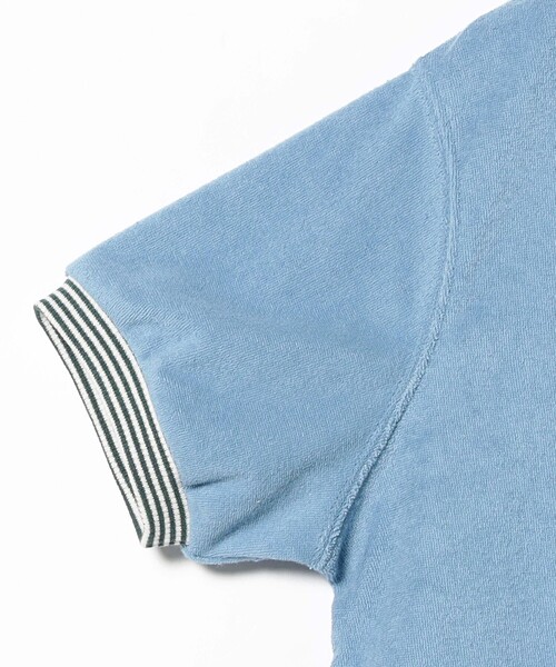 こども ビームス（コドモビームス）の「ボーダー リブ パイル Tシャツ 2025（100～140cm）（Tシャツ/カットソー・キッズ・サックスブルー/ホワイト系その他5/ブラウン系その他2・140/120/110/100/130）」の22枚目の写真