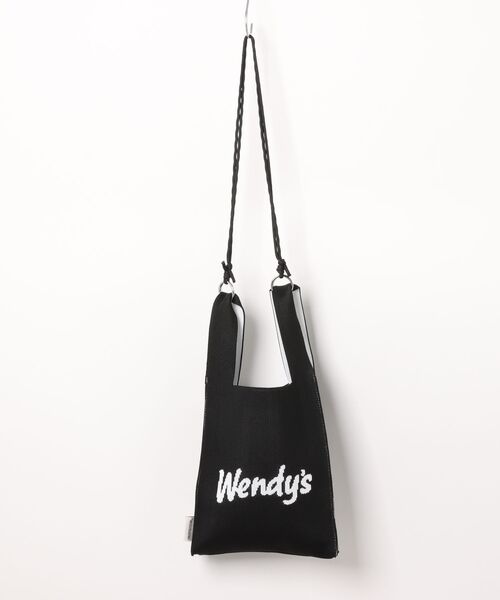 FRUIT OF THE LOOM（フルーツオブザルーム）の「【FRUIT OF THE LOOM】WENDY’S MINI SHOULDER BAG/ウェンディーズ コラボ/ショルダーバッグ（ショルダーバッグ・レディース・ブラック/レッド・FREE）」の3枚目の写真
