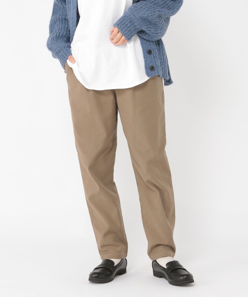 studio CLIP（スタディオクリップ）の「イージーあったかテーパードパンツ[プチ・プラスサイズあり]（その他パンツ・レディース・ブラック/ライトグレー/モカ/ダークブルー・LARGE/XXX-LARGE/MEDIUM/X-LARGE/XX-LARGE/SMALL/PF）」の9枚目の写真