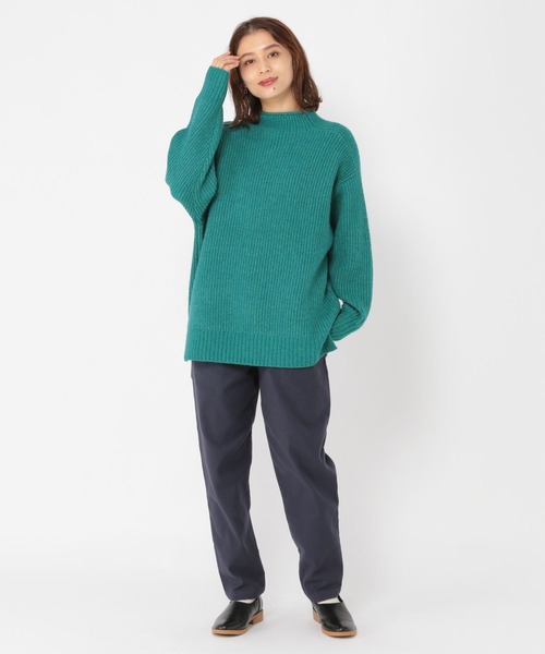 studio CLIP（スタディオクリップ）の「イージーあったかテーパードパンツ[プチ・プラスサイズあり]（その他パンツ・レディース・ブラック/ライトグレー/モカ/ダークブルー・LARGE/XXX-LARGE/MEDIUM/X-LARGE/XX-LARGE/SMALL/PF）」の12枚目の写真