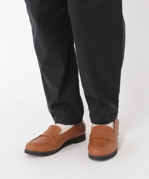 studio CLIP（スタディオクリップ）の「イージーあったかテーパードパンツ[プチ・プラスサイズあり]（その他パンツ・レディース・ブラック/ライトグレー/モカ/ダークブルー・LARGE/XXX-LARGE/MEDIUM/X-LARGE/XX-LARGE/SMALL/PF）」の18枚目の写真