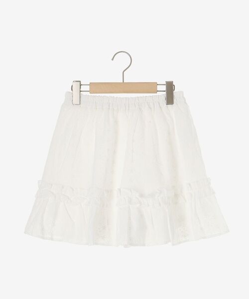 MAJESTIC LEGON(マジェスティックレゴン)の「プチフリルギャザーミニスカパン(スカート・レディース・ベージュ系その他2/ホワイト系その他/ホワイト系その他2・MEDIUM)」の13枚目の写真