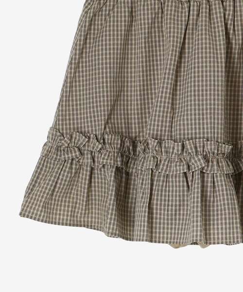 MAJESTIC LEGON(マジェスティックレゴン)の「プチフリルギャザーミニスカパン(スカート・レディース・ベージュ系その他2/ホワイト系その他/ホワイト系その他2・MEDIUM)」の8枚目の写真