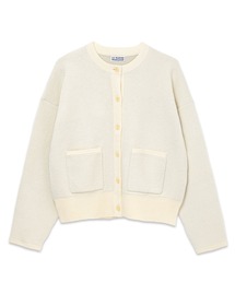 LA MARINE FRANCAISE（マリン フランセーズ）の「ダブルフェイスニットジャケット（カーディガン/ボレロ）」