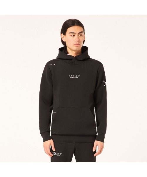 OAKLEY(オークリー)の「オークリー SKULL ENDEAVOR PO HOODY 2.0 ゴルフウェア/JACKET ジャケット・フーディー・パーカー/GOLF ゴルフ/OAKLEY(その他アウター・メンズ・ブルー/ホワイト/ブラック・XL/L/M/S)」の5枚目の写真
