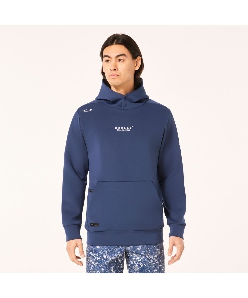 OAKLEY(オークリー)の「オークリー SKULL ENDEAVOR PO HOODY 2.0 ゴルフウェア/JACKET ジャケット・フーディー・パーカー/GOLF ゴルフ/OAKLEY(その他アウター・メンズ・ブルー/ホワイト/ブラック・XL/L/M/S)」の6枚目の写真