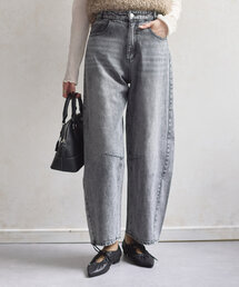 バレルデニムパンツ