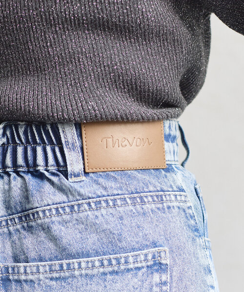 Thevon（ゼボン）の「バレルデニムパンツ（その他パンツ・レディース・ブラック/ブルー/ネイビー・S/M）」の15枚目の写真