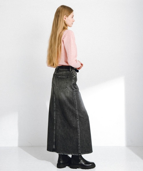 URBAN RESEARCH Sonny Label（アーバンリサーチサニーレーベル）の「JQベーシックロングTシャツ（Tシャツ/カットソー・レディース・グレー/ブラック/ピンク・FREE）」の7枚目の写真