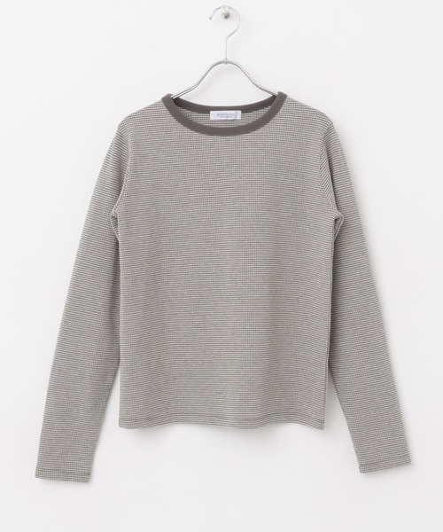 URBAN RESEARCH Sonny Label（アーバンリサーチサニーレーベル）の「JQベーシックロングTシャツ（Tシャツ/カットソー・レディース・グレー/ブラック/ピンク・FREE）」の10枚目の写真