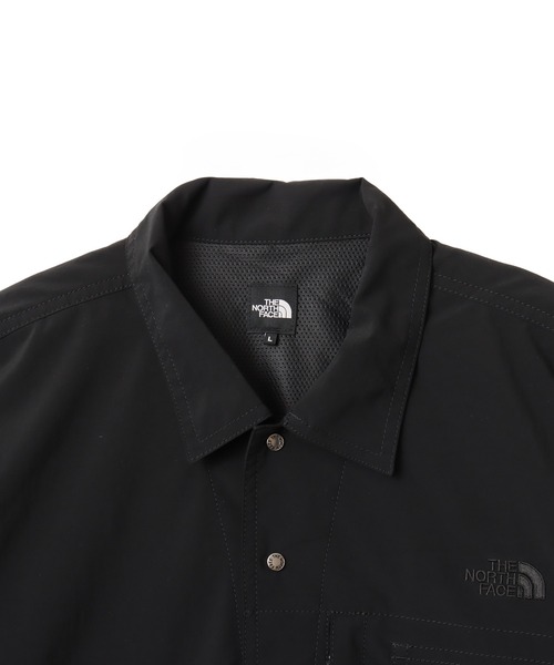 THE NORTH FACE（ザノースフェイス）の「THE NORTH FACE S/S TRIPFIELD SHIRT / ザ・ノース・フェイス ショートスリーブ トリップフィールド シャツ（シャツ/ブラウス・メンズ・ブラック/ベージュ・L/XL/M）」の9枚目の写真