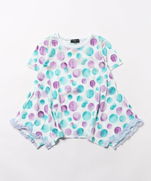 zuppa di zucca（ズッパ デ ズッカ）の「プリズム半袖Tシャツ（Tシャツ/カットソー・キッズ・オフホワイト・110cm/120cm/130cm）」の3枚目の写真