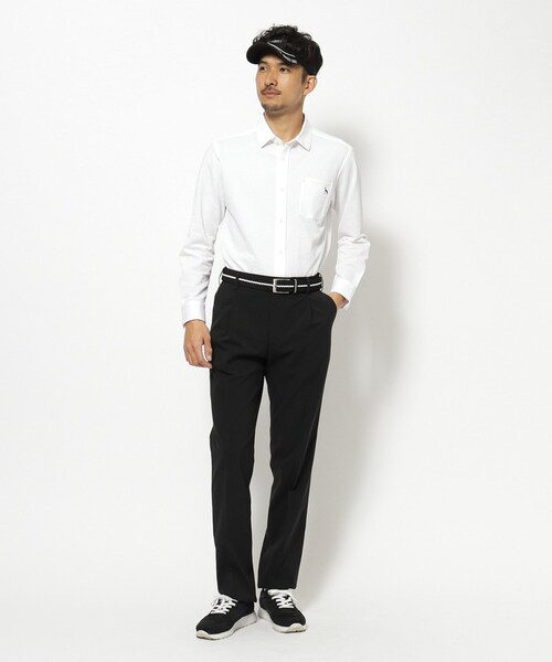 adabat（アダバット）の「サッカーストライプジャージシャツ（シャツ/ブラウス・メンズ・ホワイト系/ブルー系その他4・50/48/46）」の8枚目の写真