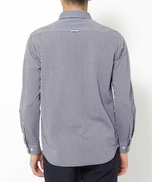 adabat（アダバット）の「サッカーストライプジャージシャツ（シャツ/ブラウス・メンズ・ホワイト系/ブルー系その他4・50/48/46）」の17枚目の写真