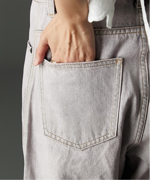 GEVS.（ジェイヴィス）の「カラーオーバーダイデニムパンツ＜大きいサイズ有＞GEVS.（デニムパンツ・レディース・ピンク系/パープル系・73/76/80/84/88/92/96/98/106/114/122）」の15枚目の写真