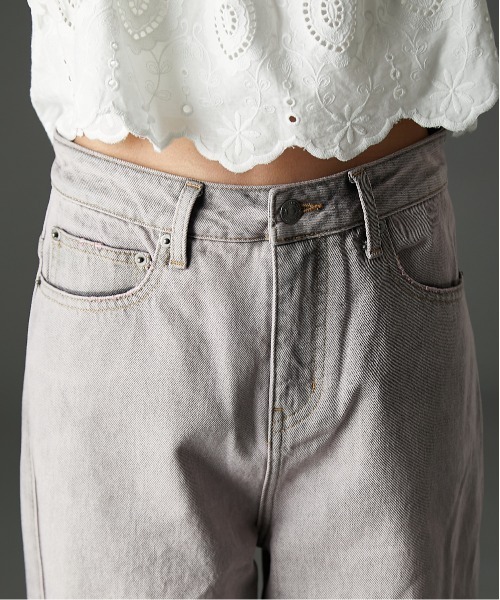 GEVS.（ジェイヴィス）の「カラーオーバーダイデニムパンツ＜大きいサイズ有＞GEVS.（デニムパンツ・レディース・ピンク系/パープル系・73/76/80/84/88/92/96/98/106/114/122）」の13枚目の写真