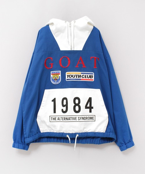 RNA（アールエヌエー）の「B2873 バイカラーチームフーディー（パーカー・レディース・ベージュ/ブルー/ブラック・MEDIUM）」の10枚目の写真