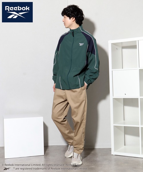 セール】【Reebok/リーボック】別注 ナイロンスタンドジャケット