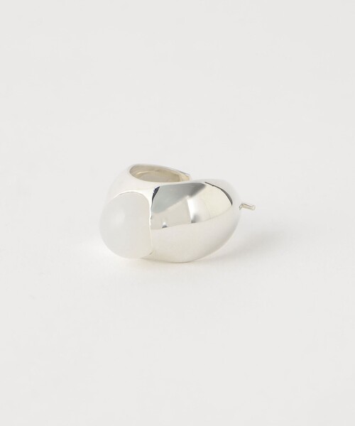 ANNIKA INEZ（アニカイネズ）の「＜ANNIKA INEZ＞Rolling/S Hoops L（ピアス（両耳用）・レディース・シルバー・FREE）」の2枚目の写真