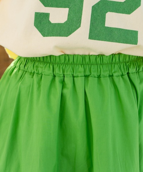 eLur（エラー）の「ティアードスカート（スカート・レディース・オレンジ/グリーン・FREE）」の14枚目の写真