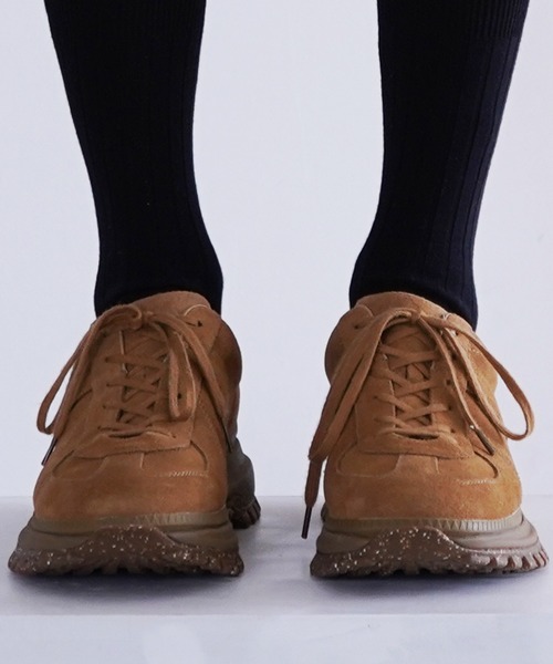 PR01.(ピーアールワン)の「REPRO-PARK GERMAN MILITARY TRAINER VIBRAM SOLE(スニーカー・メンズ・ホワイト/ブラウン・43/42/41)」の11枚目の写真
