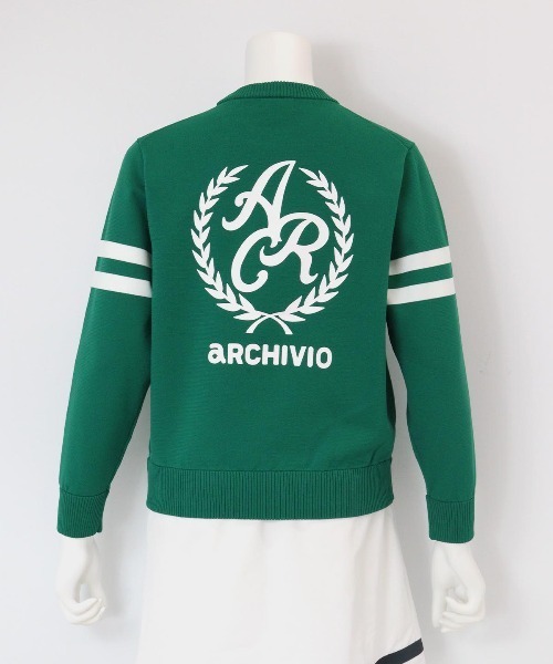 archivio(アルチビオ)の「<LADIES>エンブレム風ロゴニット(ニット/セーター・レディース・グリーン/ネイビー/ホワイト・M/S)」の20枚目の写真