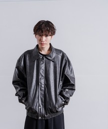 Crownor（クラウノアー）の「PU ジャケット（ブルゾン）」