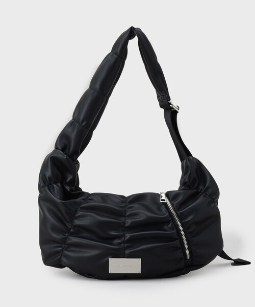 tk.TAKEO KIKUCHI（ティーケータケオキクチ）の「◆【パフィーシリーズ】ロータスショルダー（ショルダーバッグ・メンズ・ブラック系/ブラック/ライム/ブルー・00）」の13枚目の写真