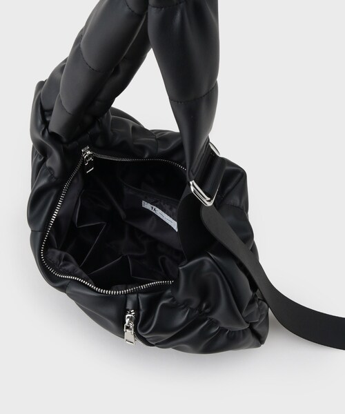 tk.TAKEO KIKUCHI（ティーケータケオキクチ）の「◆【パフィーシリーズ】ロータスショルダー（ショルダーバッグ・メンズ・ブラック系/ブラック/ライム/ブルー・00）」の20枚目の写真