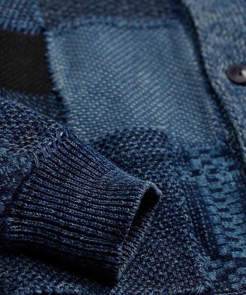 RRL（ダブル アール エル）の「インディゴ パッチワーク コットン