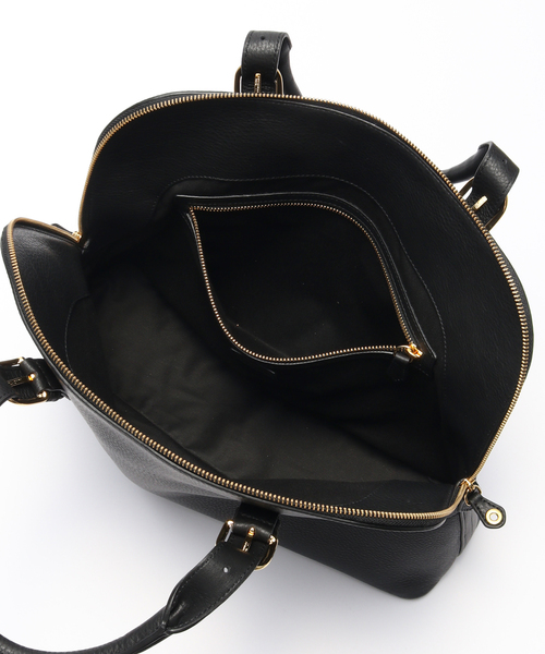 EDIFICE(エディフィス)の「S.MANO (エス マーノ) ROUND BRIEF(ハンドバッグ・メンズ・ブラック・FREE)」の5枚目の写真