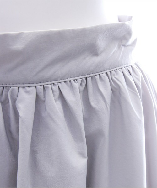 CLEAR BASIC（クリアベーシック）の「【低身長サイズ有】バルーンロングスカート[ふんわり 大人 カジュアル 骨格ナチュラル] ≪SS新作≫（スカート・レディース・ブラック/グレー/オフホワイト・F/XS）」の13枚目の写真