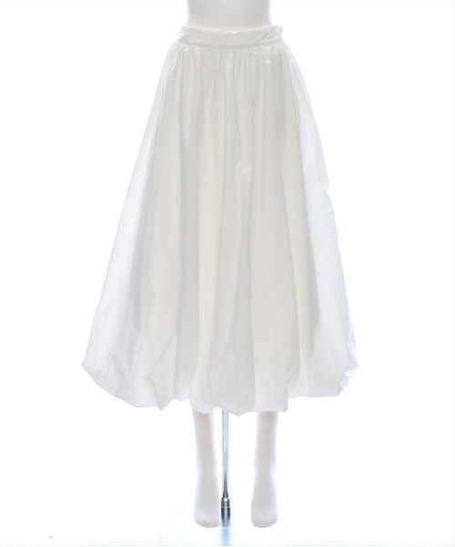CLEAR BASIC（クリアベーシック）の「【低身長サイズ有】バルーンロングスカート[ふんわり 大人 カジュアル 骨格ナチュラル] ≪SS新作≫（スカート・レディース・ブラック/グレー/オフホワイト・F/XS）」の18枚目の写真