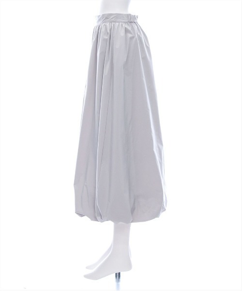 CLEAR BASIC（クリアベーシック）の「【低身長サイズ有】バルーンロングスカート[ふんわり 大人 カジュアル 骨格ナチュラル] ≪SS新作≫（スカート・レディース・ブラック/グレー/オフホワイト・F/XS）」の8枚目の写真