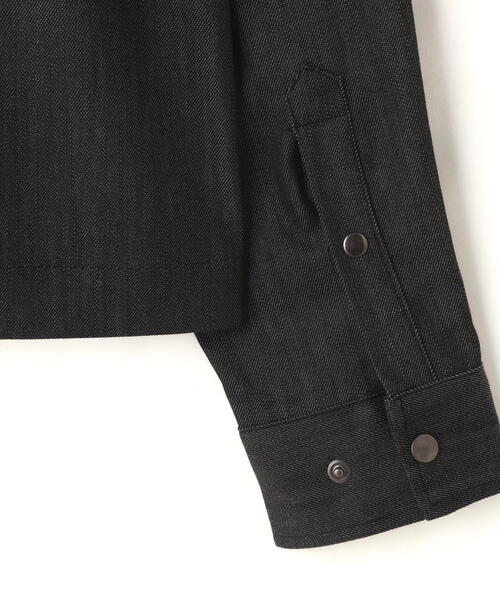 Toironier（トワロニエ）の「Toironier/トワロニエ/DENIM Ventilation SHIRT（シャツ/ブラウス・メンズ・ブラック・F）」の15枚目の写真