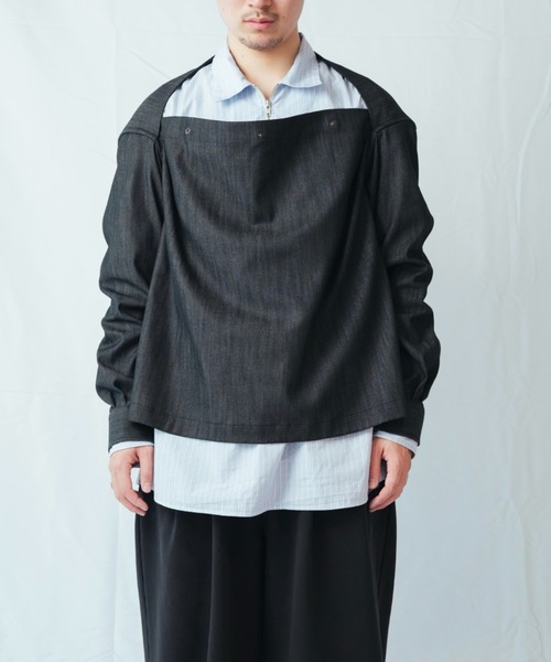 Toironier/トワロニエ/DENIM Ventilation SHIRT