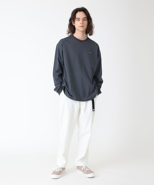 Columbia(コロンビア)の「速乾 UVカット Columbia/メンズ スタックブルック グラフィック ロングスリーブティー(ロンT 長袖Tシャツ)/コロンビア(Tシャツ/カットソー・メンズ・ブルー系その他/イエロー/ブラック/ホワイト/パープル・M/L/XL/S)」の16枚目の写真