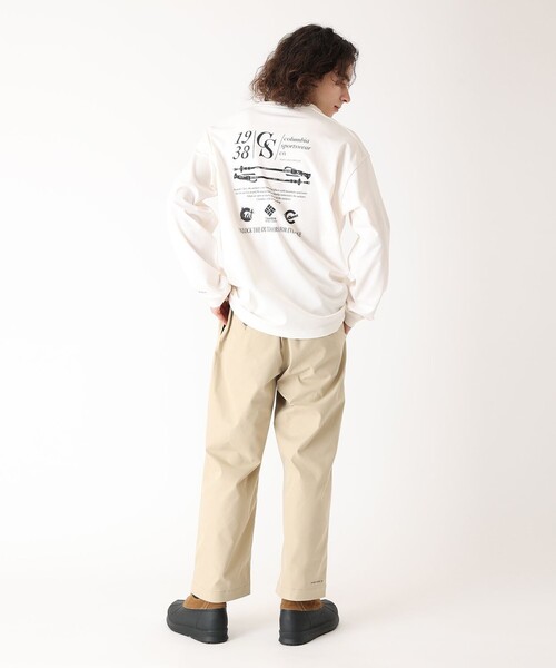 Columbia(コロンビア)の「速乾 UVカット Columbia/メンズ スタックブルック グラフィック ロングスリーブティー(ロンT 長袖Tシャツ)/コロンビア(Tシャツ/カットソー・メンズ・ブルー系その他/イエロー/ブラック/ホワイト/パープル・M/L/XL/S)」の18枚目の写真