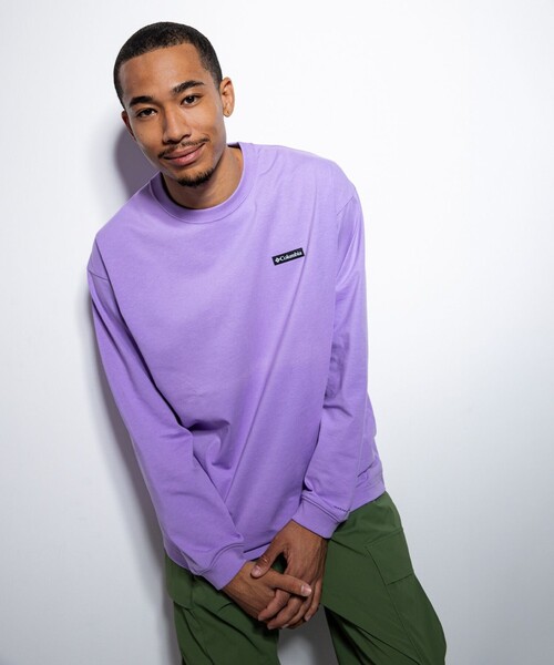 Columbia/ スタックブルックグラフィックロングスリーブTシャツ /コロンビア Columbia／スタックブルックグラフィック ロングスリーブTシャツ