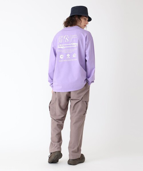 Columbia(コロンビア)の「速乾 UVカット Columbia/メンズ スタックブルック グラフィック ロングスリーブティー(ロンT 長袖Tシャツ)/コロンビア(Tシャツ/カットソー・メンズ・ブルー系その他/イエロー/ブラック/ホワイト/パープル・M/L/XL/S)」の22枚目の写真