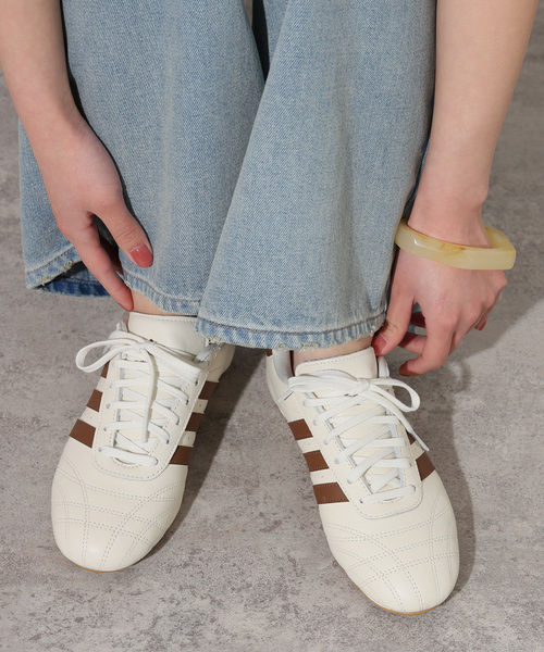 adidas Originals(アディダスオリジナルス)の「【adidas Originals】 TAEKWONDO LACE W:スニーカー JQ0565(スニーカー・レディース・ベージュ・23cm/23.5cm/24cm/24.5cm/25cm)」の3枚目の写真