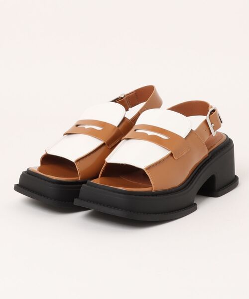 NK】【it】【Bella Lume(ベッラルーメ)】ローファーサンダル
