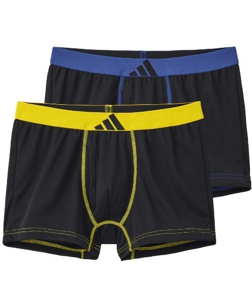 adidas(アディダス)の「adidas/アディダス ワンポイントロゴ ボクサーパンツ 2枚組 メッシュ(ボクサーパンツ・メンズ・その他1/その他2/その他3/その他4・MEDIUM/LARGE/X-LARGE)」の2枚目の写真