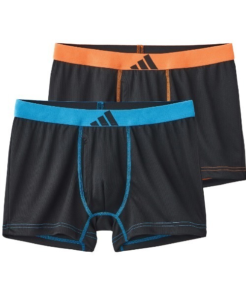 adidas(アディダス)の「adidas/アディダス ワンポイントロゴ ボクサーパンツ 2枚組 メッシュ(ボクサーパンツ・メンズ・その他1/その他2/その他3/その他4・MEDIUM/LARGE/X-LARGE)」の3枚目の写真