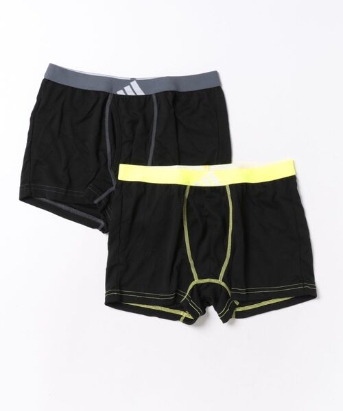 adidas(アディダス)の「adidas/アディダス ワンポイントロゴ ボクサーパンツ 2枚組 メッシュ(ボクサーパンツ・メンズ・その他1/その他2/その他3/その他4・MEDIUM/LARGE/X-LARGE)」の4枚目の写真
