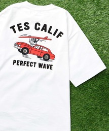 TES VINTAGE CAR EMB BIG T-SHIRT / ビッグシルエットTシャツ