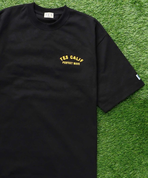 The Endless Summer(エンドレスサマー)の「TES VINTAGE CAR EMB BIG T-SHIRT / ビッグシルエットTシャツ(Tシャツ/カットソー・メンズ・ブラック/ホワイト/ベージュ系その他4/ネイビー・SMALL/MEDIUM/LARGE/X-LARGE)」の7枚目の写真