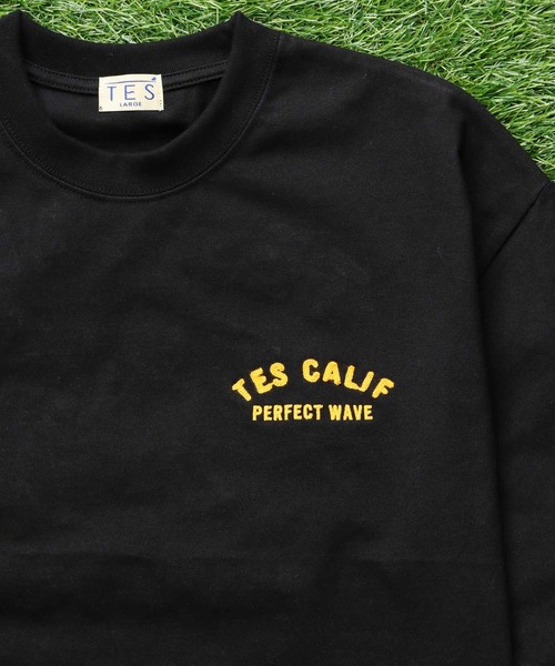 The Endless Summer(エンドレスサマー)の「TES VINTAGE CAR EMB BIG T-SHIRT / ビッグシルエットTシャツ(Tシャツ/カットソー・メンズ・ブラック/ホワイト/ベージュ系その他4/ネイビー・SMALL/MEDIUM/LARGE/X-LARGE)」の8枚目の写真
